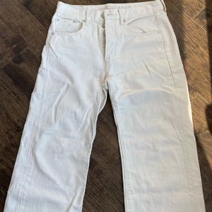 AE Wide Leg Cropped Jeans